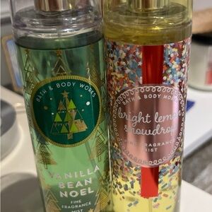 Bath and Body set of mists
